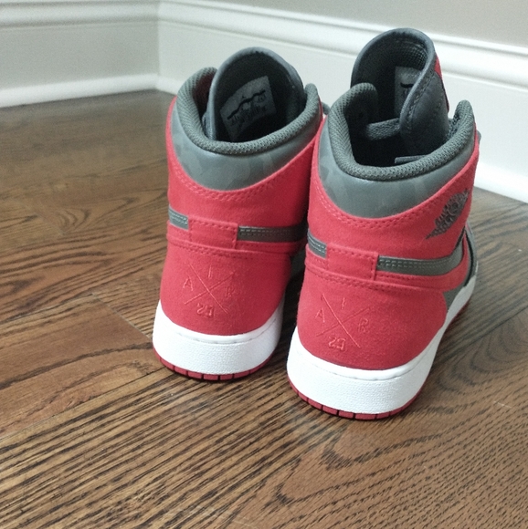 Boys Jordan 1 retro high 'premium red camo' - Picture 6 of 9